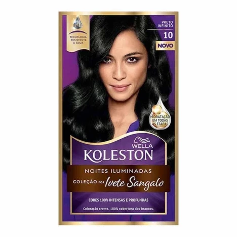 TINT.KOLESTON KIT 10 PRETO INFINITO