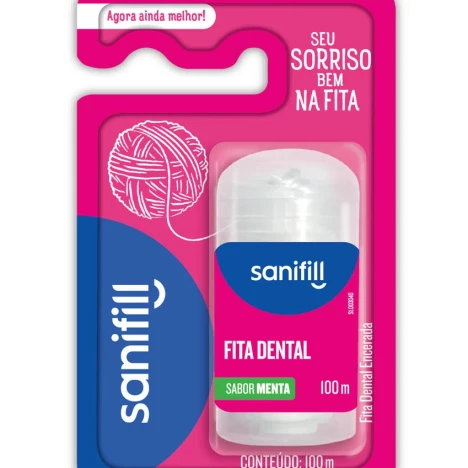 FITA DENTAL SANIFILL MENTA 100M