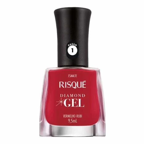 ESM.RISQUE 9,5ML DGEL CREM VERMELHO RUBI