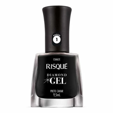 ESM.RISQUE 9,5ML DGEL PRETO CAVIAR