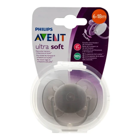 CHUP.AVENT ULTRA SOFT 6 A 18 MESES NEUTRA