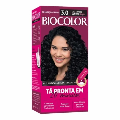 TINT.BIOCOLOR KIT 3.0 CASTANHO ESCURO
