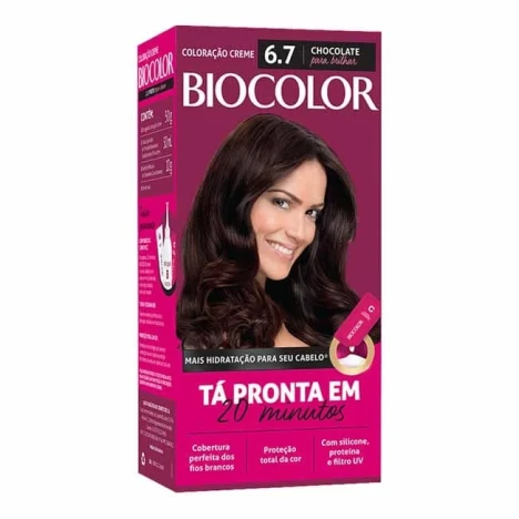 TINT.BIOCOLOR KIT 6.7 CHOCOLATE