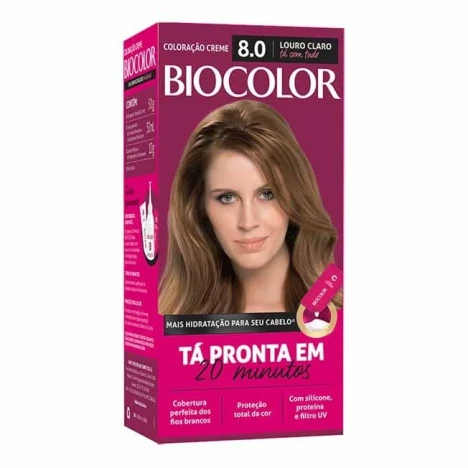 TINT.BIOCOLOR KIT 8.0 LOURO CLARO