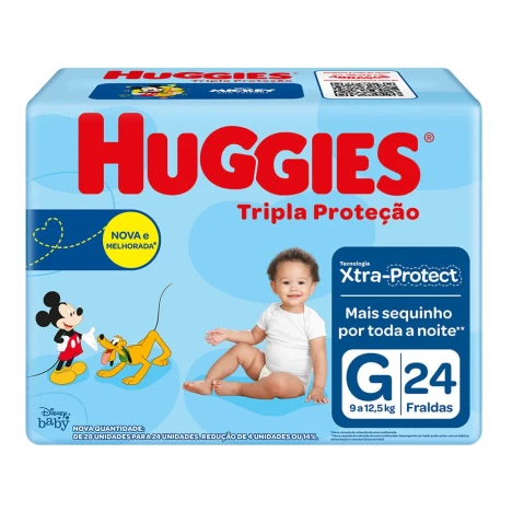 FR.HUGGIES TRI.PROT. JUMBO G C/24