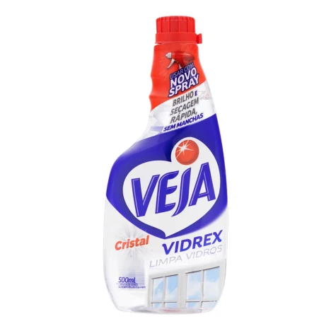 VEJA VIDREX 500ML CRISTAL REFIL