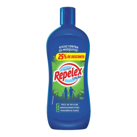 REPELEX 200ML LOCAO 25% DESC.