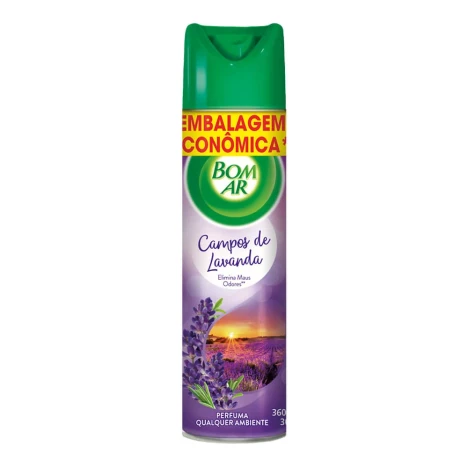 BOM AR AERO 360ML CAMPOS LAVANDA EMB. ECON.