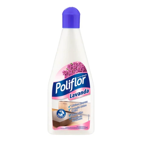 POLIFLOR 200ML LAVANDA LUSTRA MOVEIS