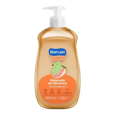 SAB.LIQ.BARUEL BABY 400ML C/ GLICERINA