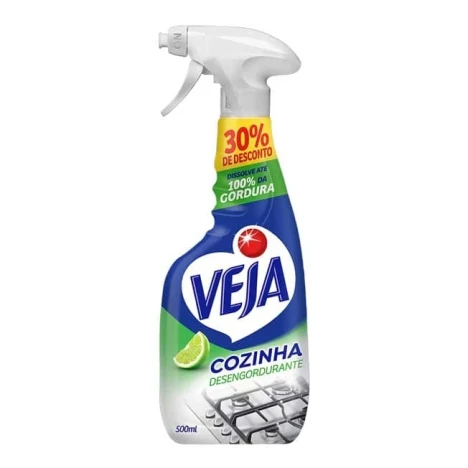 VEJA DESENGORDURANTE 500ML COZINHA 30% DESC.