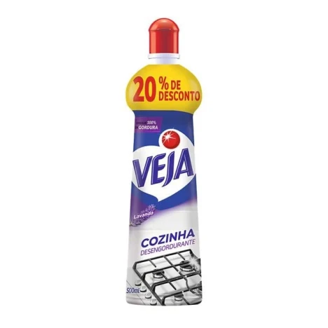 VEJA DESENGORDURANTE 500ML LAVANDA 20% DESC.