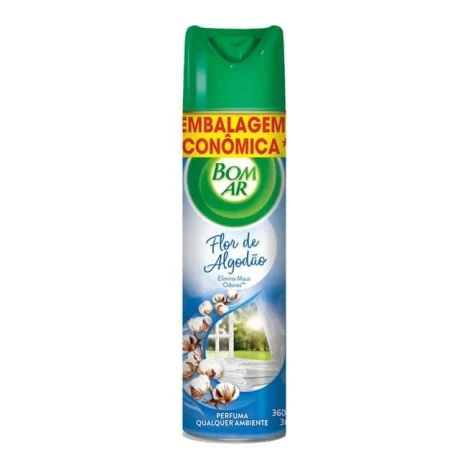 BOM AR AERO 360ML FLOR DE ALGODÃO EMB. ECON.