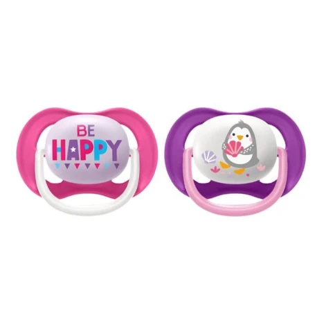 CHUP.AVENT ULT.AIR 6 A 18 MESES MENINA DEC. C/2 BE HAPPY