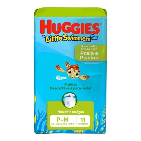 FR.HUGGIES MAR E PISCINA C/11 P/M