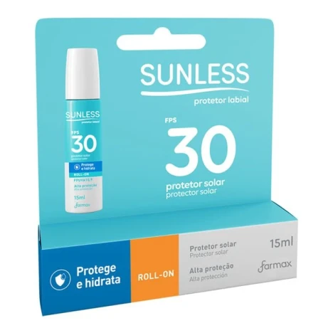 PROTETOR SOLAR LABIAL FPS 30 SUNLESS 15ML