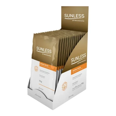 PO DESCOLORANTE DOURA PELOS SUNLESS 50G
