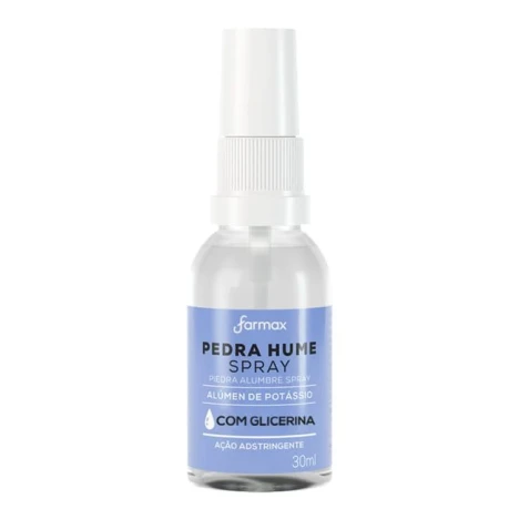 PEDRA HUME SPRAY COM GLICERINA FARMAX 30ML