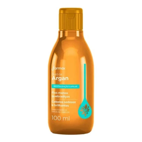 OLEO CAPILAR ARGAN FARMAX 100ML