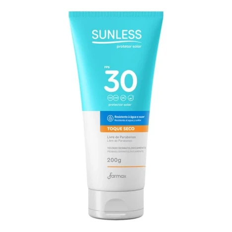 PROTETOR SOLAR FPS 30 SUNLESS 200G