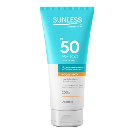 PROTETOR SOLAR FPS 50 SUNLESS 200G