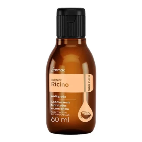 OLEO DE RICINO PURO FARMAX 60ML