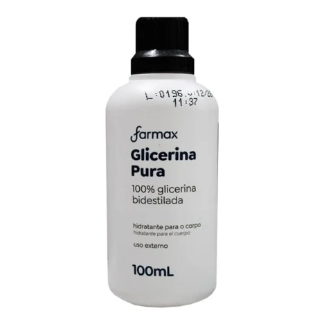 HIDRATANTE GLICERINA FARMAX 100ML PURA COSMETICA