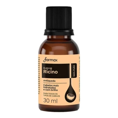 OLEO DE RICINO PURO FARMAX 30ML