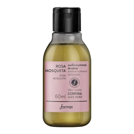 OLEO CORPORAL FARMAX 60ML ROSA MOSQUETA