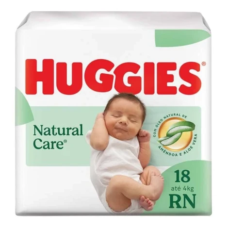 FR.HUGGIES NATURAL CARE JUMBO RN C/18