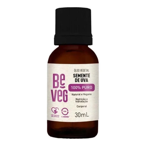 OLEO SEMENTE DE UVA PURO BEVEG 30ML
