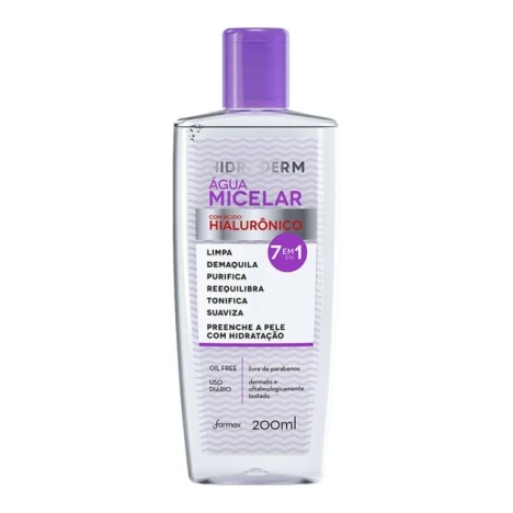 AGUA MICELAR HIALURONICO HIDRADERM 200ML