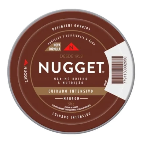 NUGGET PASTA 36G MARROM