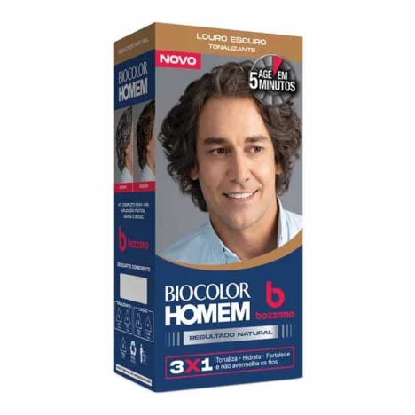 TINT.BIOCOLOR BOZZANO KIT HOMEM LOURO ESCURO