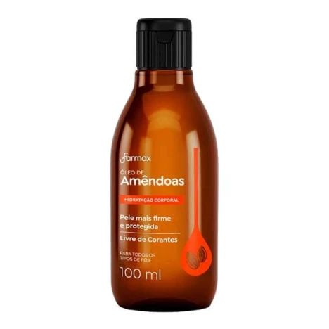 ÓLEO CORPORAL AMENDOAS FARMAX 100ML