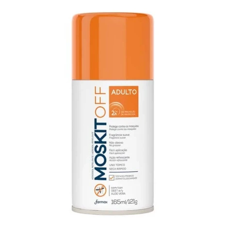 REPELENTE AEROSSOL MOSKITOFF 165ML/121G