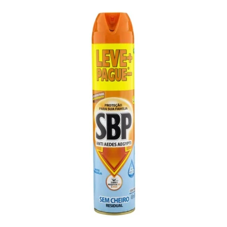 SBP AERO 450ML MULT INSETICIDA S/ CHEIRO LEVE + PAGUE -