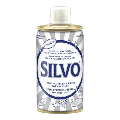 POLIDOR DE METAIS SILVO 200ML ANTI-MANCHAS