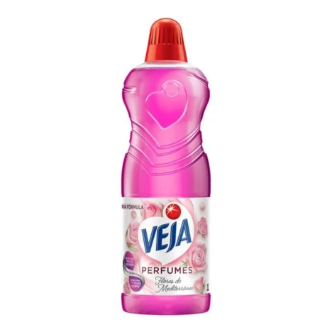 VEJA PERFUMADO 1L FLORES DO MED. EMB. ECON.