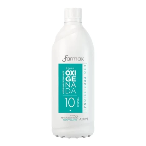 AGUA OXIGENADA CREMOSA 10 VOLUMES FARMAX 900ML