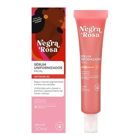 SERUM UNIFORMIZADOR FACIAL ANTIMARCAS NEGRA ROSA 30ML