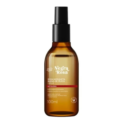 BLEND DE OLEOS CAPILAR ROSA MOSQUETA NEGRA ROSA 100ML