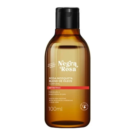 BLEND DE OLEOS CORPORAL ROSA MOSQUETA NEGRA ROSA 100ML