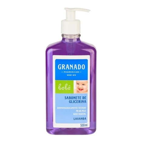SAB.LIQ.GRANADO BEBE 500ML LAVANDA