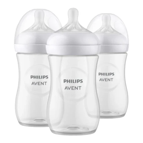 PROMO MAMADEIRA AVENT 260ML PETALA 3.0 C/3