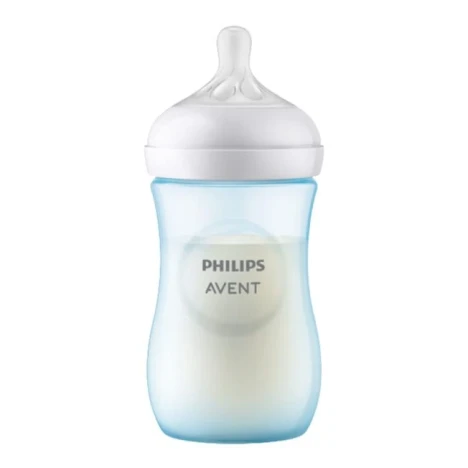 MAMADEIRA AVENT 260ML PETALA 3.0 AZUL
