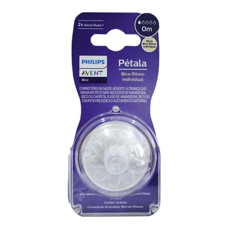 BICO MAMADEIRA AVENT PETALA 3.0 C/2 T1 - 0M