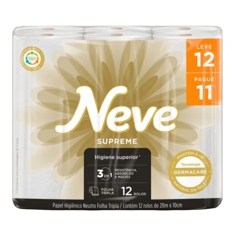 PAPEL HIG.NEVE SUPREME 20M L12 P11