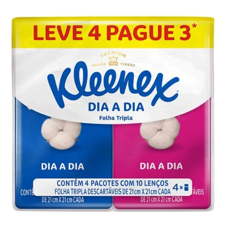 LENCO KLEENEX ORIGINAL BOLSO C/10 LV4PG3