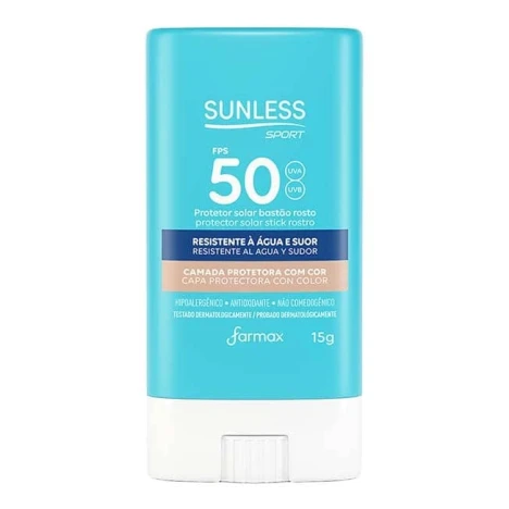 PROTETOR SOLAR SPORT BASTAO FPS50 SUNLESS 15G